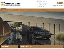 Tablet Screenshot of jensoncars.co.uk